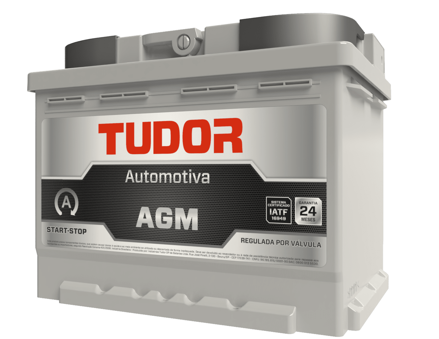 Bateria automotiva agm